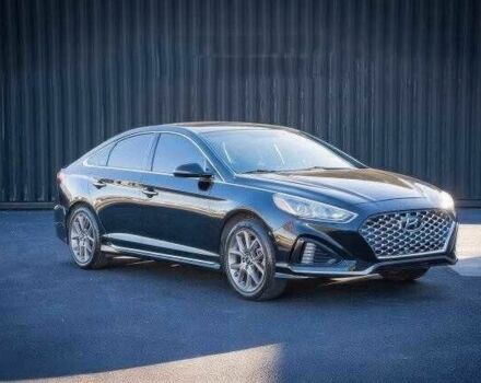 Чорний Хендай Соната, об'ємом двигуна 2 л та пробігом 79 тис. км за 7100 $, фото 1 на Automoto.ua