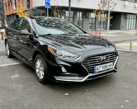 Чорний Хендай Соната, об'ємом двигуна 2.4 л та пробігом 91 тис. км за 10900 $, фото 1 на Automoto.ua