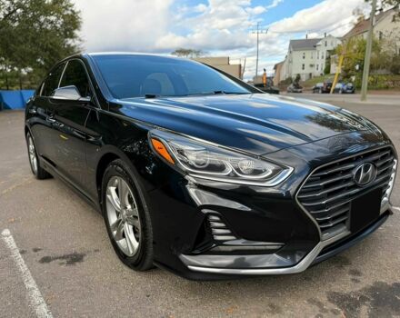 Чорний Хендай Соната, об'ємом двигуна 2.4 л та пробігом 50 тис. км за 8000 $, фото 1 на Automoto.ua