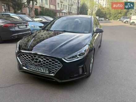 Чорний Хендай Соната, об'ємом двигуна 2.4 л та пробігом 115 тис. км за 15200 $, фото 1 на Automoto.ua