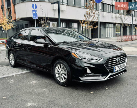 Черный Хендай Соната, объемом двигателя 2.4 л и пробегом 97 тыс. км за 12200 $, фото 1 на Automoto.ua