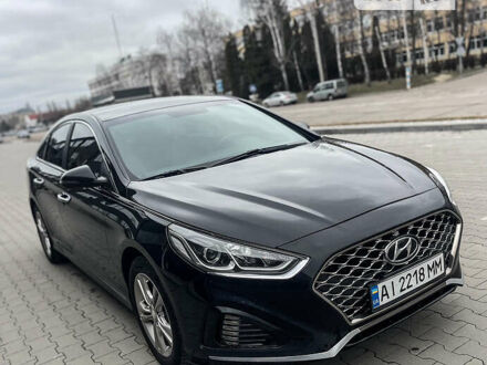 Хендай Соната 2019 в Белой Церкве на Automoto.ua Черный Хендай Соната, объемом двигателя 2.4 л и пробегом 85 тыс. км за 13900 $, фото 1 на Automoto.ua