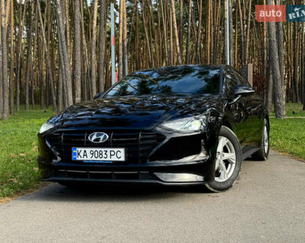 Чорний Хендай Соната, об'ємом двигуна 2 л та пробігом 175 тис. км за 18990 $, фото 1 на Automoto.ua