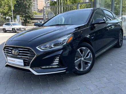 Чорний Хендай Соната, об'ємом двигуна 2 л та пробігом 98 тис. км за 19000 $, фото 1 на Automoto.ua