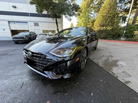 Черный Хендай Соната, объемом двигателя 2.5 л и пробегом 10 тыс. км за 10900 $, фото 1 на Automoto.ua