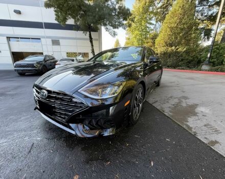 Черный Хендай Соната, объемом двигателя 2.5 л и пробегом 10 тыс. км за 10900 $, фото 1 на Automoto.ua