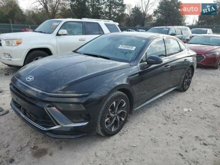 Черный Хендай Соната, объемом двигателя 2.5 л и пробегом 38 тыс. км за 9800 $, фото 1 на Automoto.ua