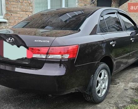 Фіолетовий Хендай Соната, об'ємом двигуна 2.4 л та пробігом 215 тис. км за 5800 $, фото 4 на Automoto.ua