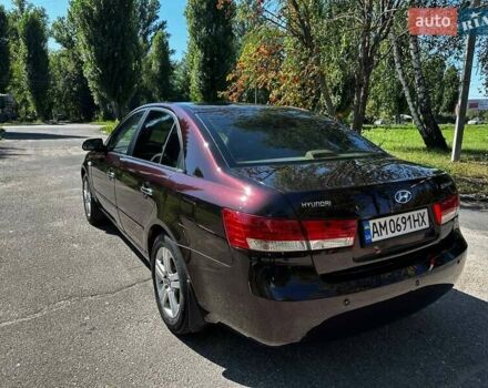 Фиолетовый Хендай Соната, объемом двигателя 2.4 л и пробегом 256 тыс. км за 4988 $, фото 10 на Automoto.ua