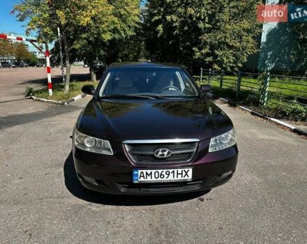 Фиолетовый Хендай Соната, объемом двигателя 2.4 л и пробегом 256 тыс. км за 4988 $, фото 15 на Automoto.ua