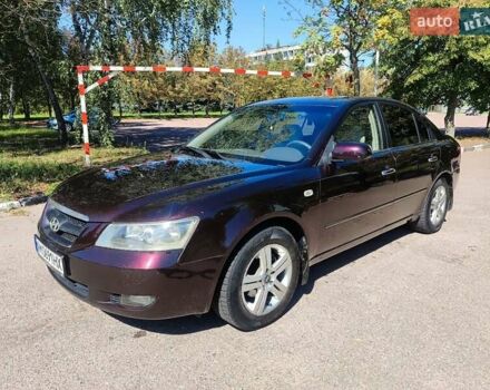 Фиолетовый Хендай Соната, объемом двигателя 2.4 л и пробегом 256 тыс. км за 4988 $, фото 3 на Automoto.ua