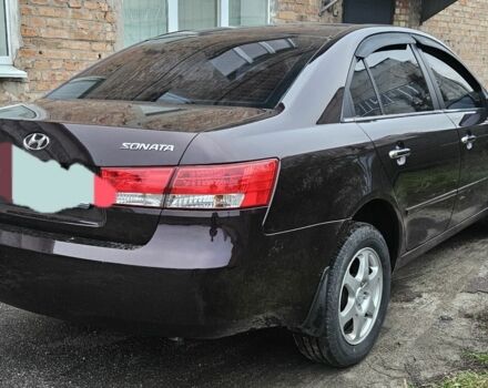 Фиолетовый Хендай Соната, объемом двигателя 2.4 л и пробегом 215 тыс. км за 5800 $, фото 3 на Automoto.ua