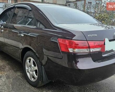 Фіолетовий Хендай Соната, об'ємом двигуна 2.4 л та пробігом 215 тис. км за 5800 $, фото 5 на Automoto.ua