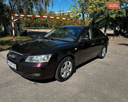 Фиолетовый Хендай Соната, объемом двигателя 2.4 л и пробегом 256 тыс. км за 4988 $, фото 13 на Automoto.ua