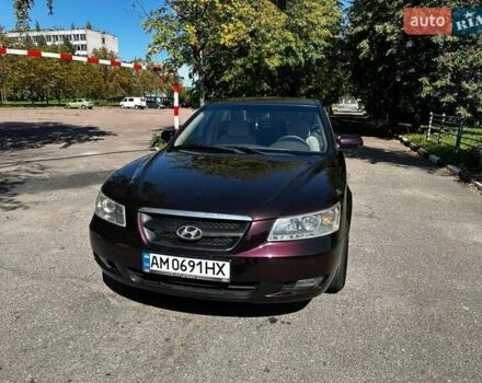 Фиолетовый Хендай Соната, объемом двигателя 2.4 л и пробегом 256 тыс. км за 4988 $, фото 14 на Automoto.ua