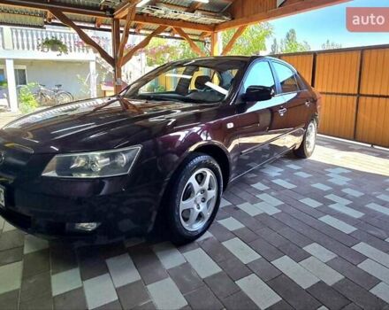 Фіолетовий Хендай Соната, об'ємом двигуна 2 л та пробігом 235 тис. км за 5900 $, фото 14 на Automoto.ua
