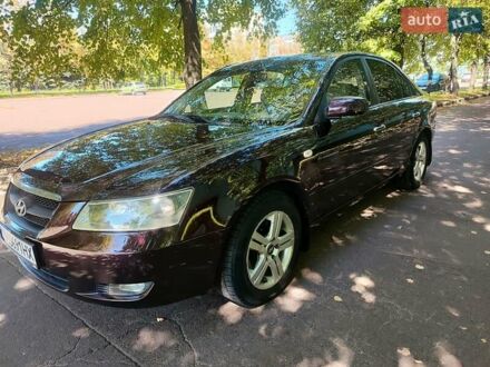 Фиолетовый Хендай Соната, объемом двигателя 2.4 л и пробегом 256 тыс. км за 4988 $, фото 1 на Automoto.ua