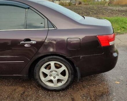 Коричневий Хендай Соната, об'ємом двигуна 2.36 л та пробігом 275 тис. км за 4800 $, фото 3 на Automoto.ua