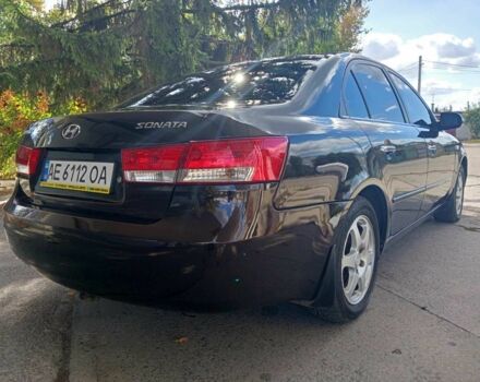 Коричневый Хендай Соната, объемом двигателя 2.4 л и пробегом 200 тыс. км за 4750 $, фото 5 на Automoto.ua