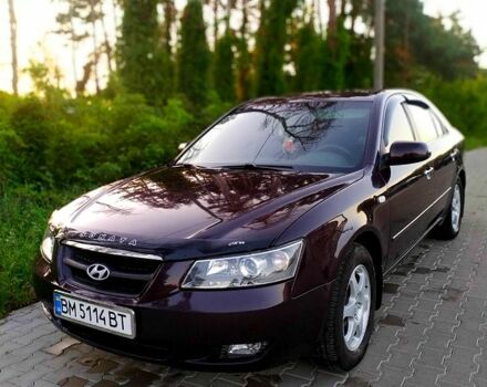 Коричневый Хендай Соната, объемом двигателя 2.4 л и пробегом 350 тыс. км за 4800 $, фото 3 на Automoto.ua