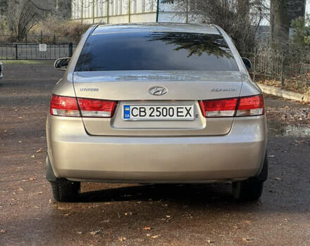 Коричневый Хендай Соната, объемом двигателя 2 л и пробегом 420 тыс. км за 5000 $, фото 6 на Automoto.ua