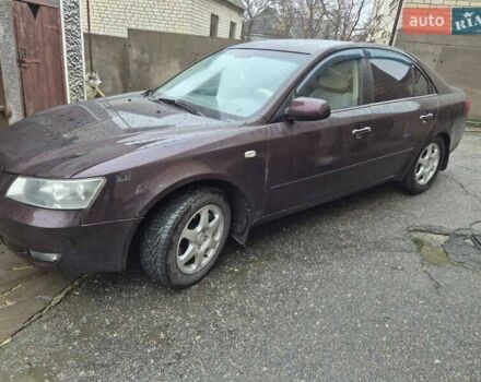 Коричневый Хендай Соната, объемом двигателя 2 л и пробегом 234 тыс. км за 4950 $, фото 2 на Automoto.ua