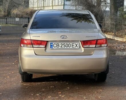 Коричневый Хендай Соната, объемом двигателя 2 л и пробегом 426 тыс. км за 5000 $, фото 6 на Automoto.ua