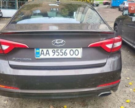 Коричневий Хендай Соната, об'ємом двигуна 2.4 л та пробігом 100 тис. км за 12000 $, фото 6 на Automoto.ua