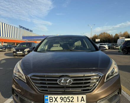 Коричневый Хендай Соната, объемом двигателя 2.4 л и пробегом 112 тыс. км за 10999 $, фото 3 на Automoto.ua