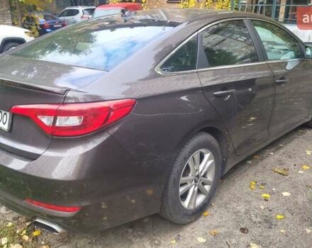 Коричневий Хендай Соната, об'ємом двигуна 2.4 л та пробігом 100 тис. км за 12000 $, фото 9 на Automoto.ua