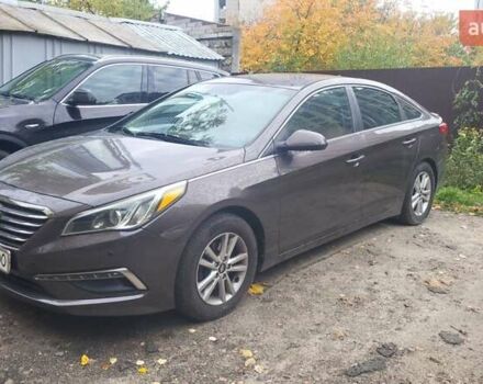 Коричневий Хендай Соната, об'ємом двигуна 2.4 л та пробігом 100 тис. км за 12000 $, фото 4 на Automoto.ua