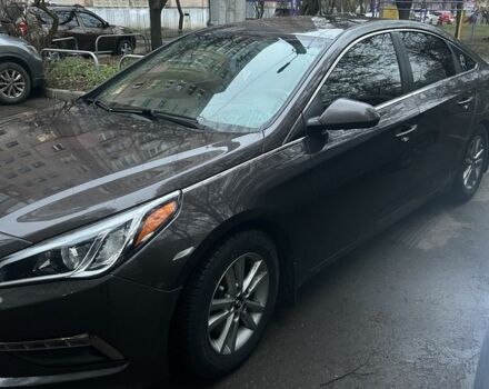 Коричневый Хендай Соната, объемом двигателя 2.4 л и пробегом 220 тыс. км за 261 $, фото 3 на Automoto.ua