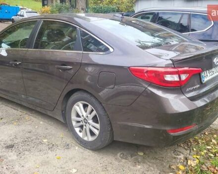 Коричневий Хендай Соната, об'ємом двигуна 2.4 л та пробігом 100 тис. км за 12000 $, фото 8 на Automoto.ua