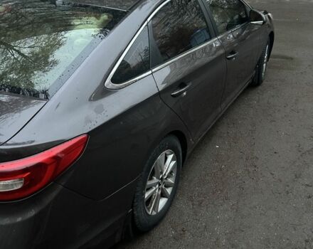 Коричневый Хендай Соната, объемом двигателя 2.4 л и пробегом 220 тыс. км за 261 $, фото 2 на Automoto.ua