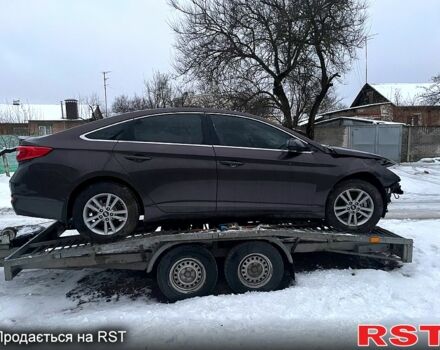 Коричневий Хендай Соната, об'ємом двигуна 2.4 л та пробігом 135 тис. км за 4400 $, фото 1 на Automoto.ua