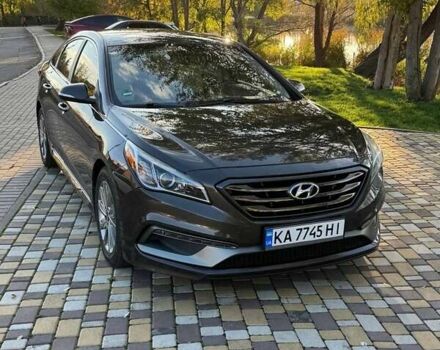 Коричневый Хендай Соната, объемом двигателя 2.36 л и пробегом 120 тыс. км за 13700 $, фото 2 на Automoto.ua