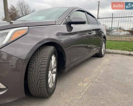 Коричневый Хендай Соната, объемом двигателя 2.36 л и пробегом 140 тыс. км за 8699 $, фото 3 на Automoto.ua