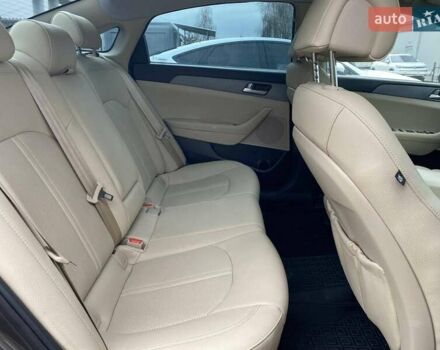 Коричневый Хендай Соната, объемом двигателя 2.36 л и пробегом 140 тыс. км за 8699 $, фото 14 на Automoto.ua