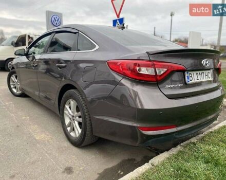 Коричневый Хендай Соната, объемом двигателя 2.36 л и пробегом 140 тыс. км за 8699 $, фото 7 на Automoto.ua