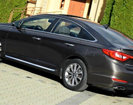 Коричневый Хендай Соната, объемом двигателя 2.4 л и пробегом 102 тыс. км за 6800 $, фото 2 на Automoto.ua