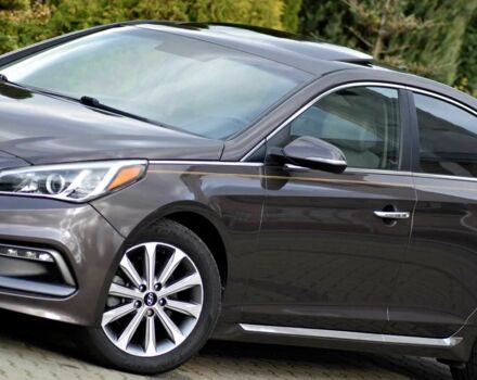 Коричневый Хендай Соната, объемом двигателя 2.4 л и пробегом 102 тыс. км за 6800 $, фото 3 на Automoto.ua