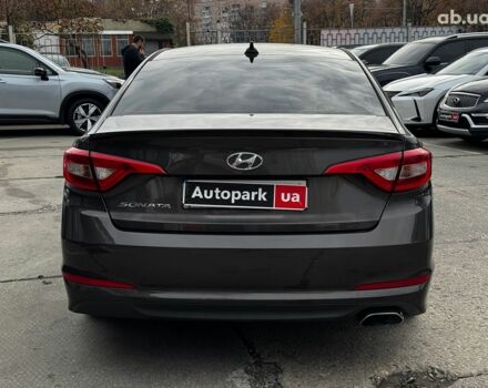 Хендай Соната 2017 в Харькове на Automoto.ua Коричневый Хендай Соната, объемом двигателя 2.4 л и пробегом 129 тыс. км за 11990 $, фото 3 на Automoto.ua