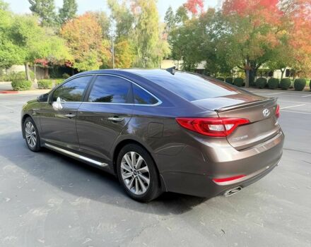 Коричневый Хендай Соната, объемом двигателя 2.4 л и пробегом 66 тыс. км за 6800 $, фото 6 на Automoto.ua