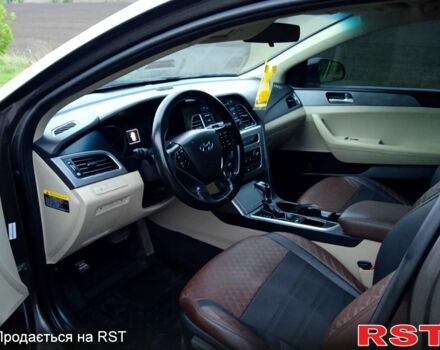 Коричневый Хендай Соната, объемом двигателя 2.4 л и пробегом 240 тыс. км за 11500 $, фото 10 на Automoto.ua