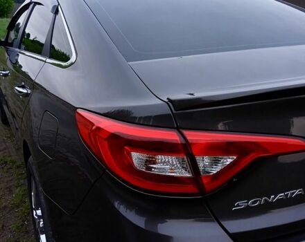 Коричневый Хендай Соната, объемом двигателя 2.4 л и пробегом 240 тыс. км за 11500 $, фото 2 на Automoto.ua