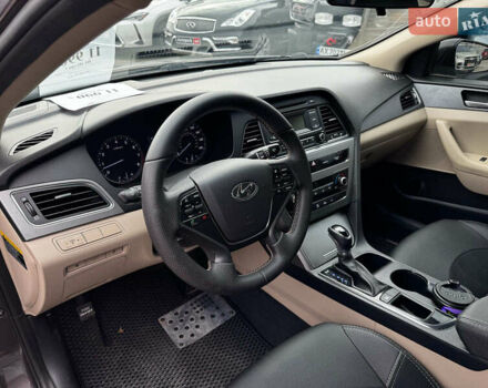 Коричневый Хендай Соната, объемом двигателя 2.4 л и пробегом 129 тыс. км за 11990 $, фото 11 на Automoto.ua