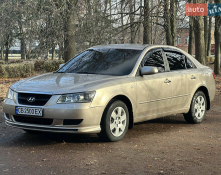 Коричневый Хендай Соната, объемом двигателя 2 л и пробегом 420 тыс. км за 5000 $, фото 1 на Automoto.ua