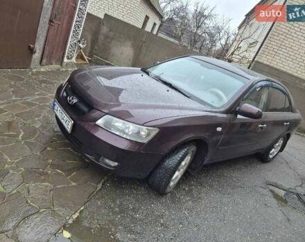 Коричневый Хендай Соната, объемом двигателя 2 л и пробегом 234 тыс. км за 4950 $, фото 1 на Automoto.ua