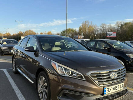 Коричневый Хендай Соната, объемом двигателя 2.4 л и пробегом 112 тыс. км за 10999 $, фото 1 на Automoto.ua