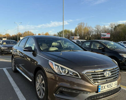 Коричневый Хендай Соната, объемом двигателя 2.4 л и пробегом 112 тыс. км за 10999 $, фото 1 на Automoto.ua